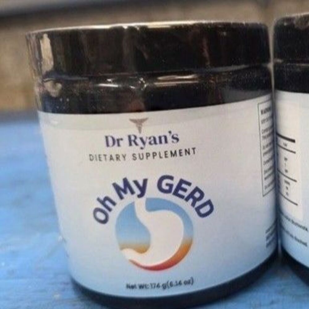 Dr Ryan's - Oh My GERD - for Acid Reflux, GERD, Heartburn, Indigestion & More
